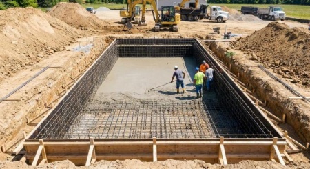 Installation de piscine &agrave; Communay, les &eacute;tapes de votre projet